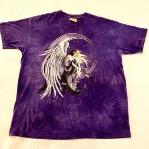 Purple Fairy T-Shirt 100% Cotton 2XL